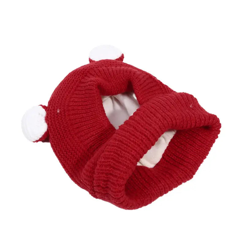 Cosy Dog Ear Protection Hat - Winter Knit Earmuffs & Anxiety Relief
