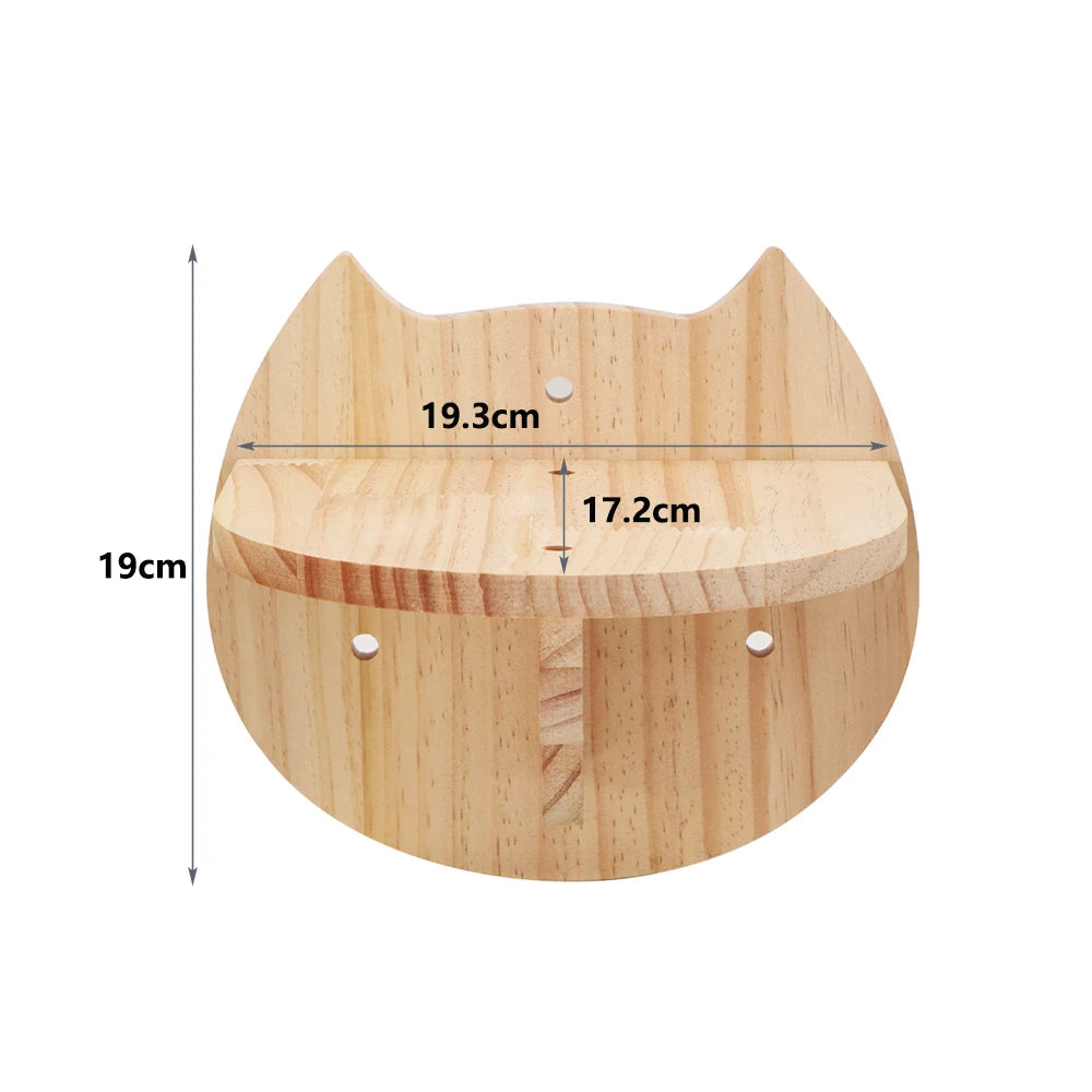 Innovative Moon-Shaped Cat Wall Shelves: Elevate Your Feline's Living Space
