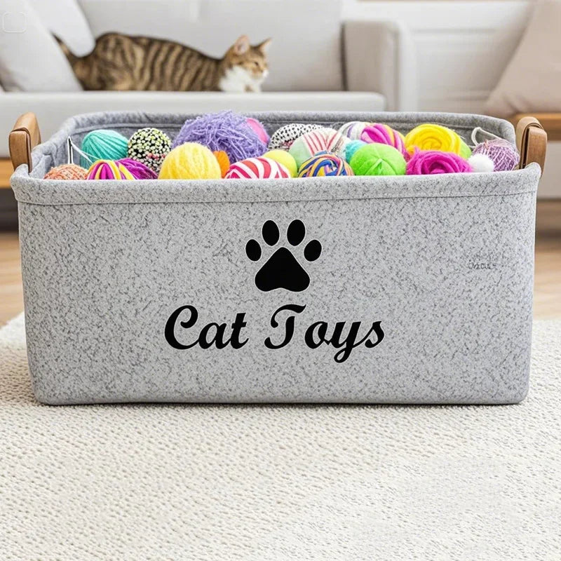 Cat Storage Basket - Rectangular