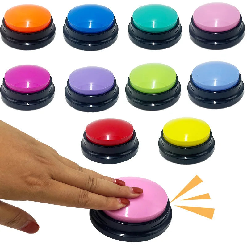 Interactive Voice Recording Pet Button: Perfect for Training & Communication