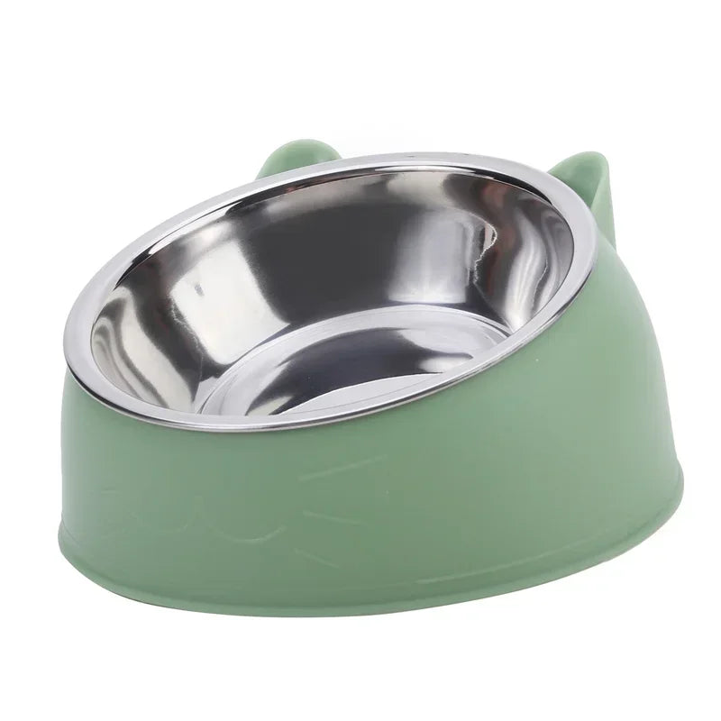 Tilted Pet Bowl: Enhancing Mealtime Comfort for Your Small Pets