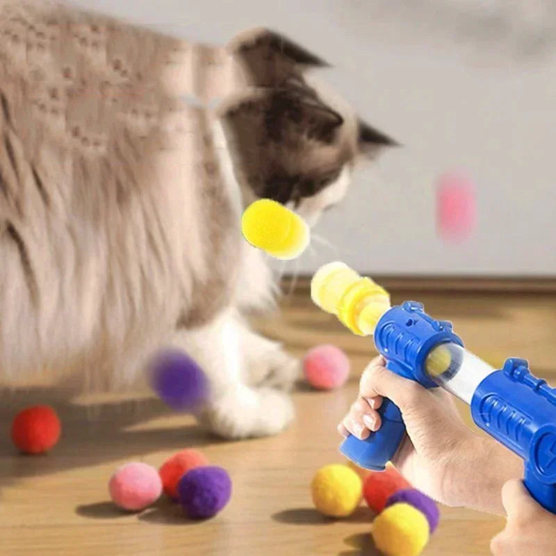 Interactive Cat Launcher Toy: Engaging Playtime for Curious Cats