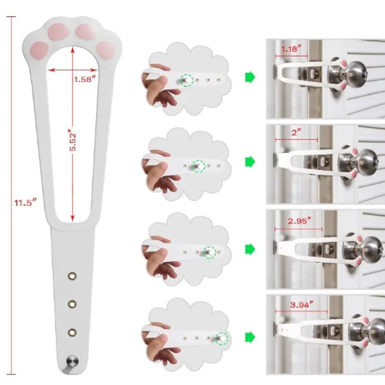 Adjustable Pet Door Latch