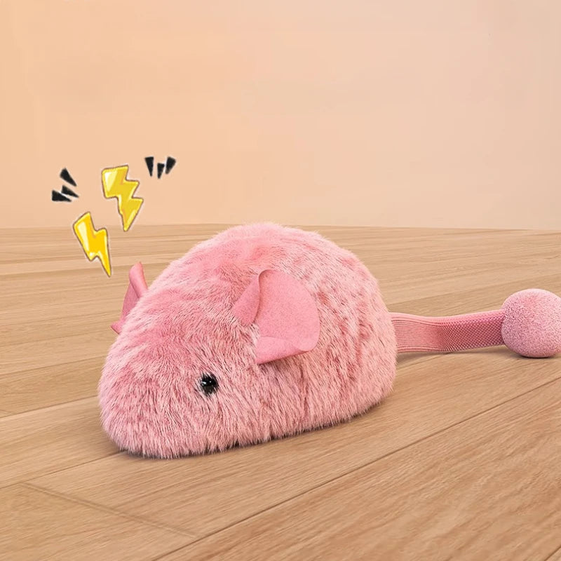 Interactive Light-Up Mouse Toy