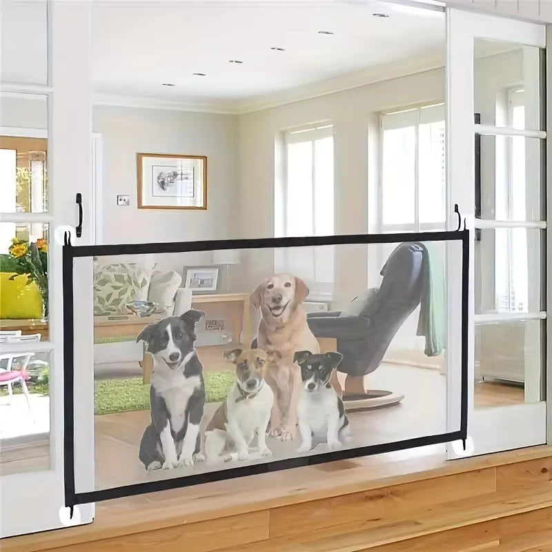 Versatile Pet Safety Mesh Barrier