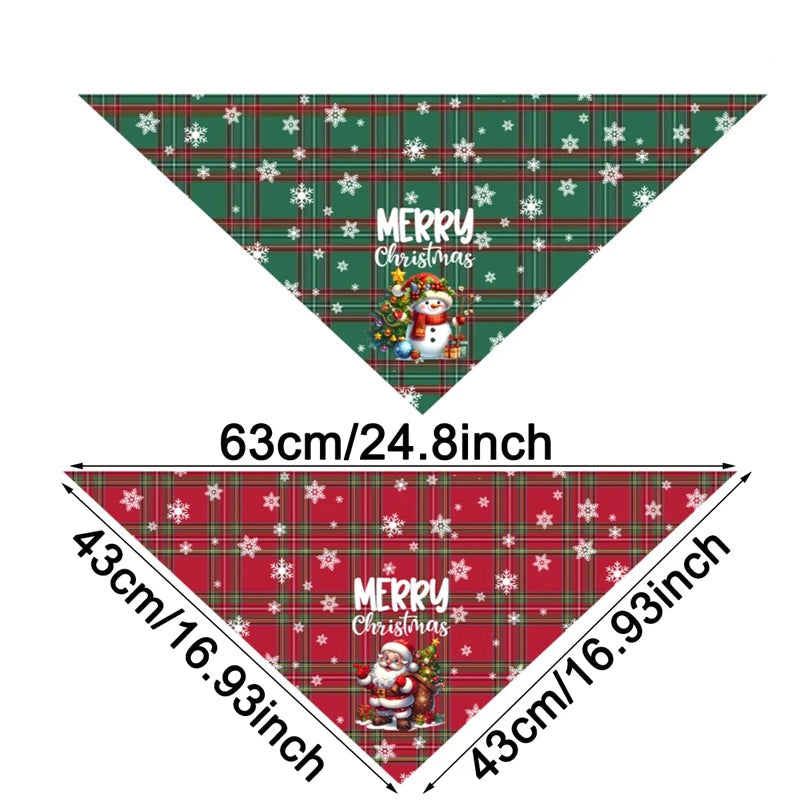 Festive Pet Bandana Collection