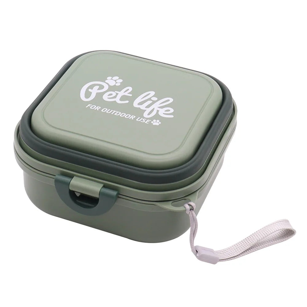 2-in-1 Portable Pet Bowl