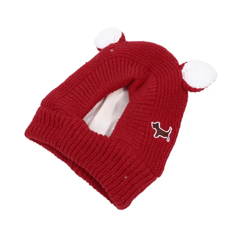 Cosy Dog Ear Protection Hat - Winter Knit Earmuffs & Anxiety Relief