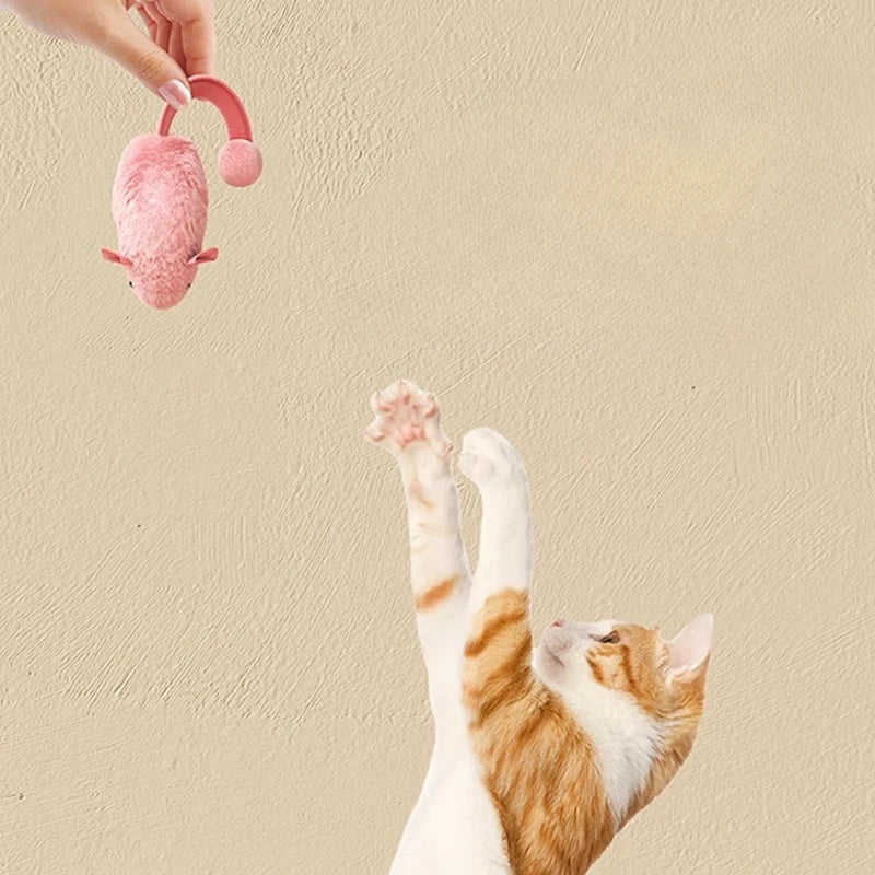 Interactive Light-Up Mouse Toy