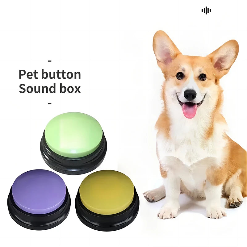 Interactive Voice Recording Pet Button: Perfect for Training & Communication