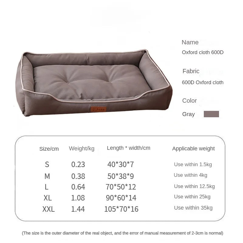 Stylish & Cosy Multi-Size Pet Bed