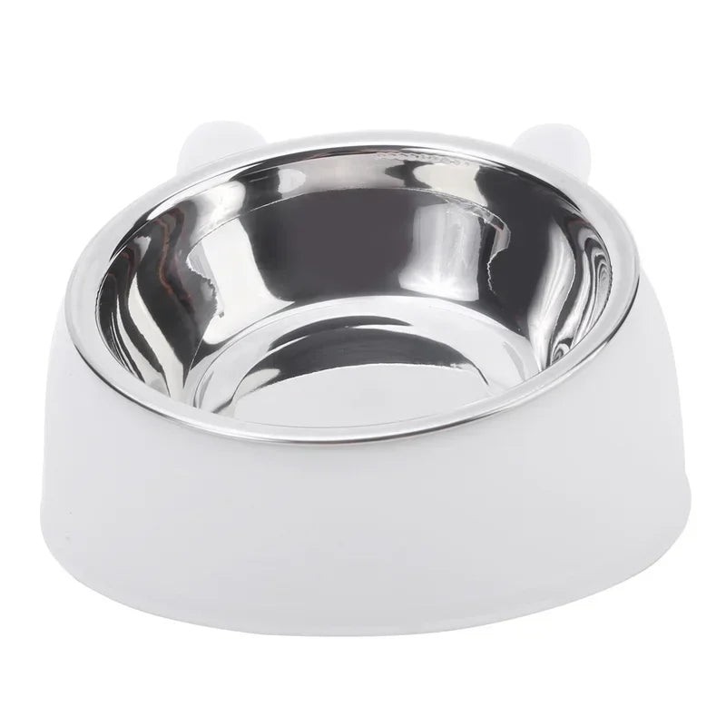 Tilted Pet Bowl: Enhancing Mealtime Comfort for Your Small Pets