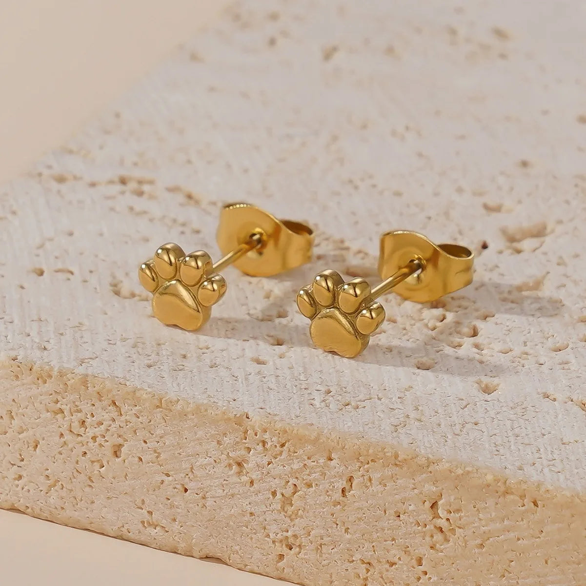 Paw Print Earrings