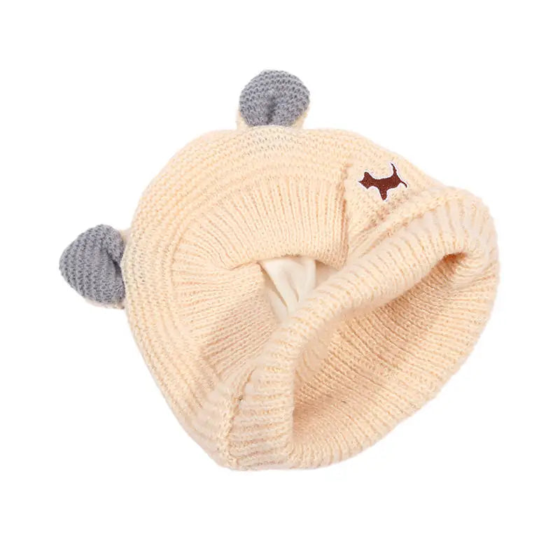 Cosy Dog Ear Protection Hat - Winter Knit Earmuffs & Anxiety Relief