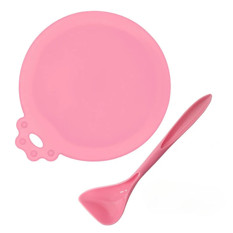 Universal Pet Food Can Covers & Spoon Set