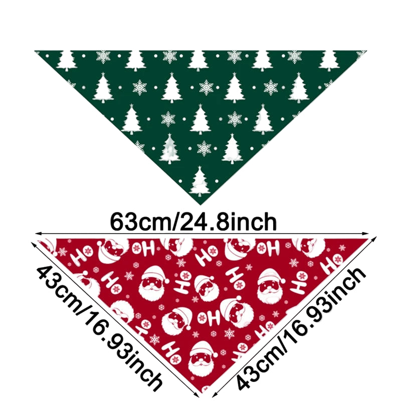 Festive Pet Bandana Collection