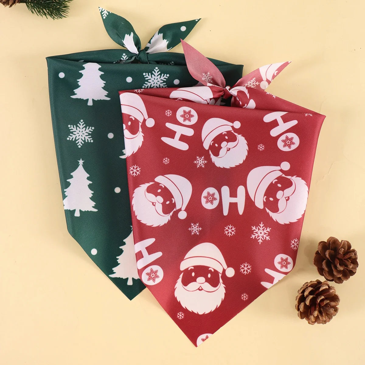 Festive Pet Bandana Collection