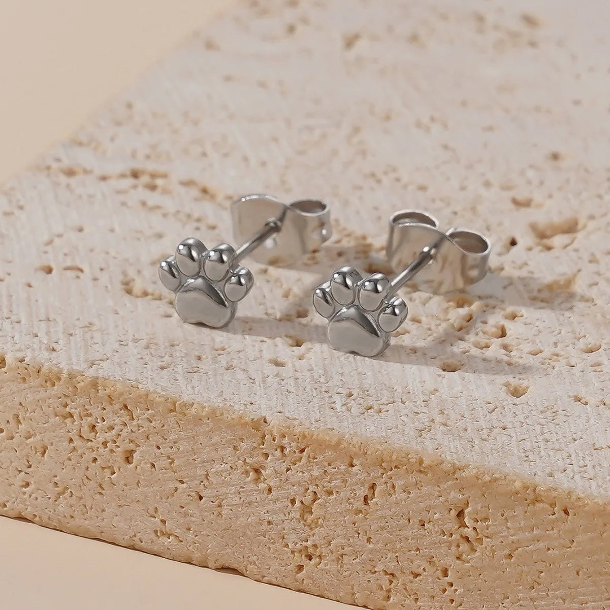 Paw Print Earrings