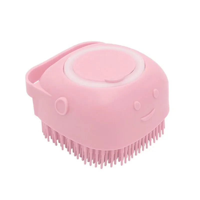Gentle Silicone Pet Bath Brush