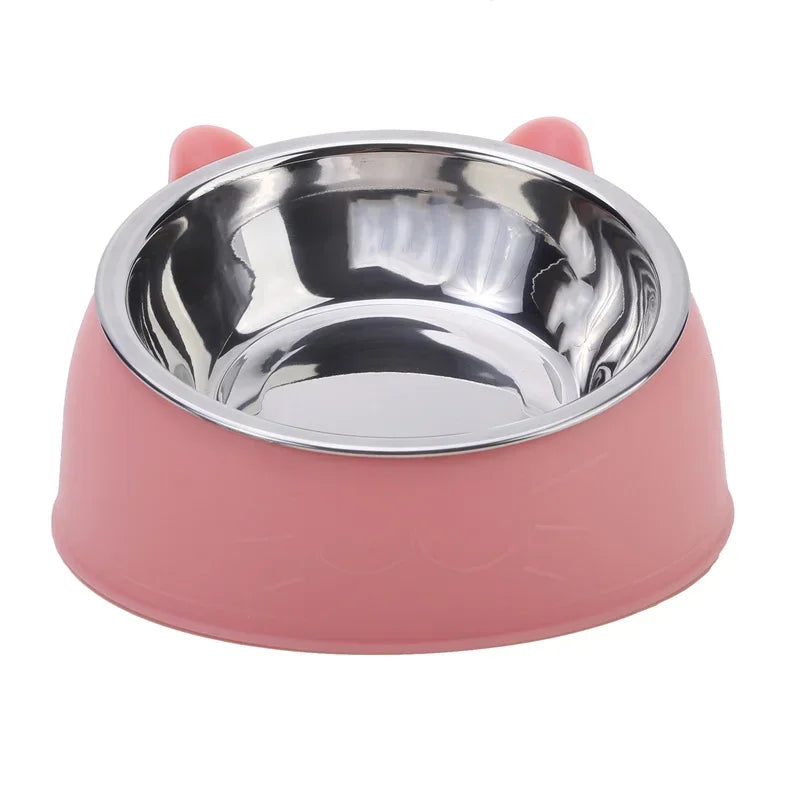 Tilted Pet Bowl: Enhancing Mealtime Comfort for Your Small Pets
