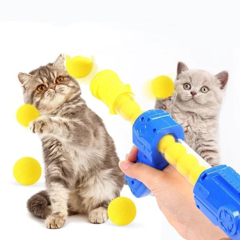 Interactive Cat Launcher Toy: Engaging Playtime for Curious Cats