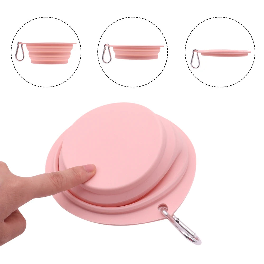 Portable Silicone Pet Bowl
