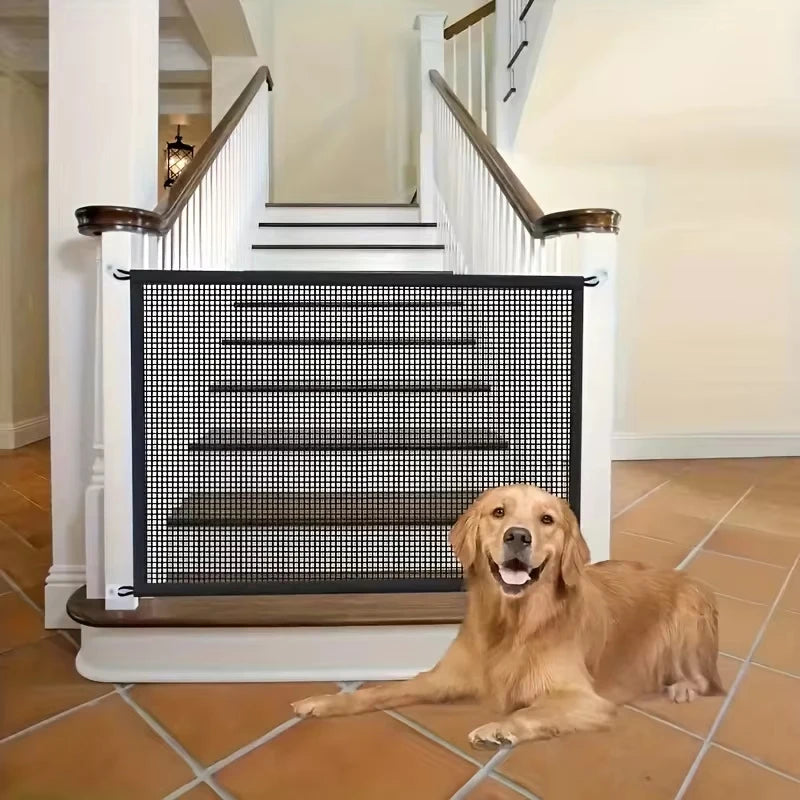 Versatile Pet Safety Mesh Barrier