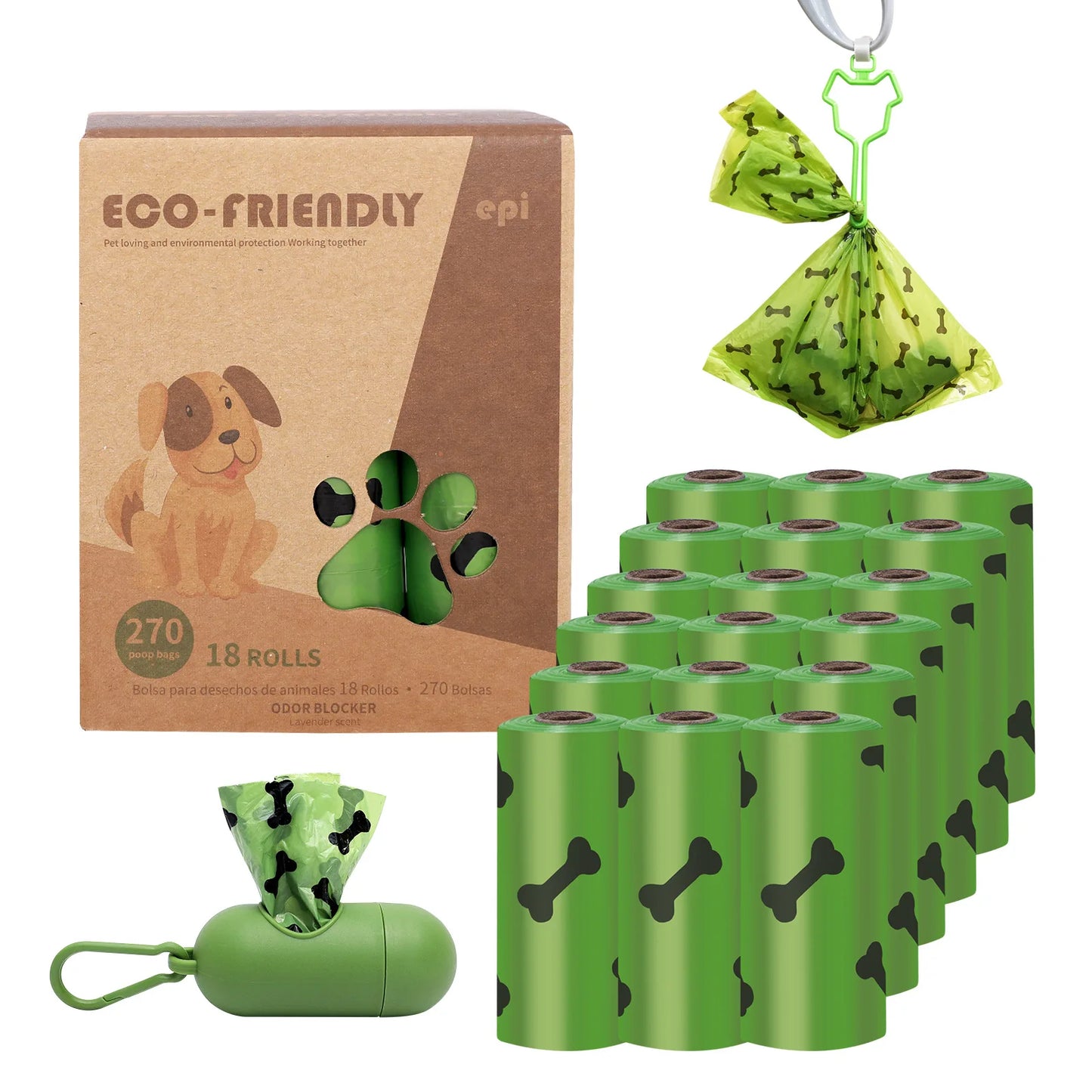 Eco-Friendly Dog Waste Bags