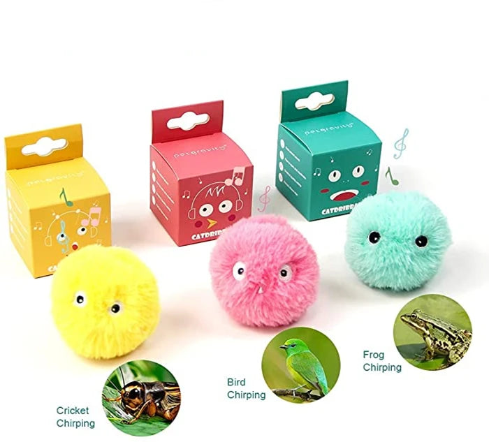Interactive Sound Ball for Cats