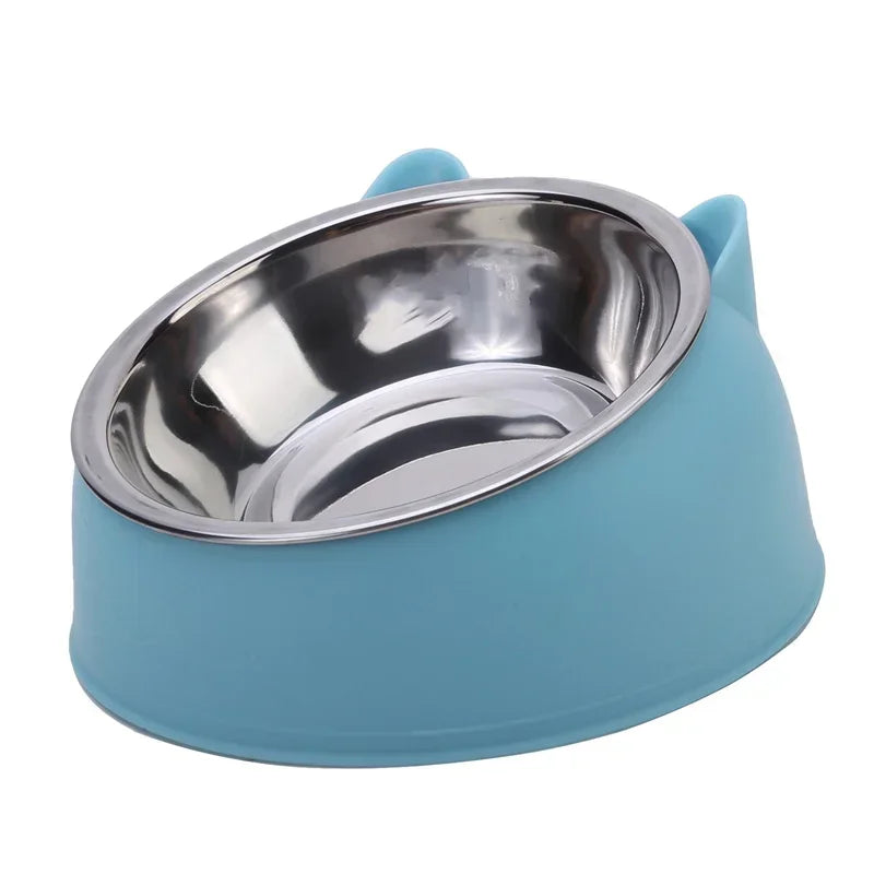 Tilted Pet Bowl: Enhancing Mealtime Comfort for Your Small Pets