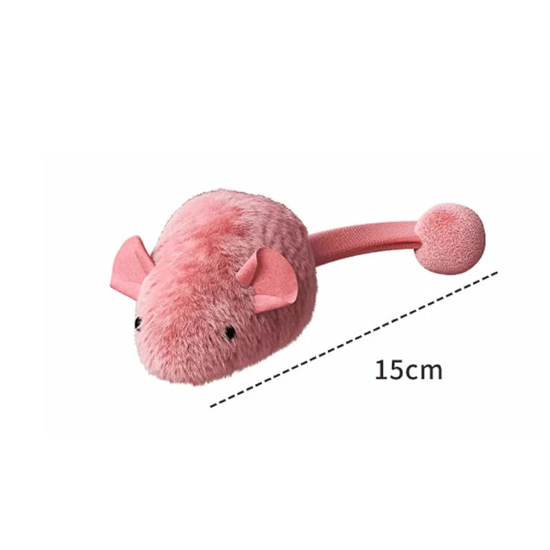 Interactive Light-Up Mouse Toy