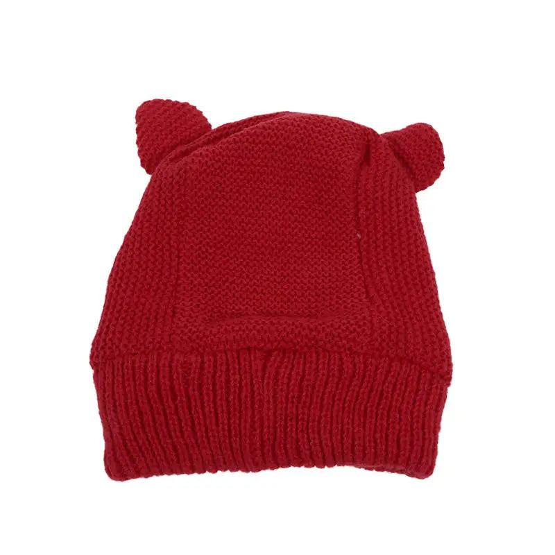 Cosy Dog Ear Protection Hat - Winter Knit Earmuffs & Anxiety Relief