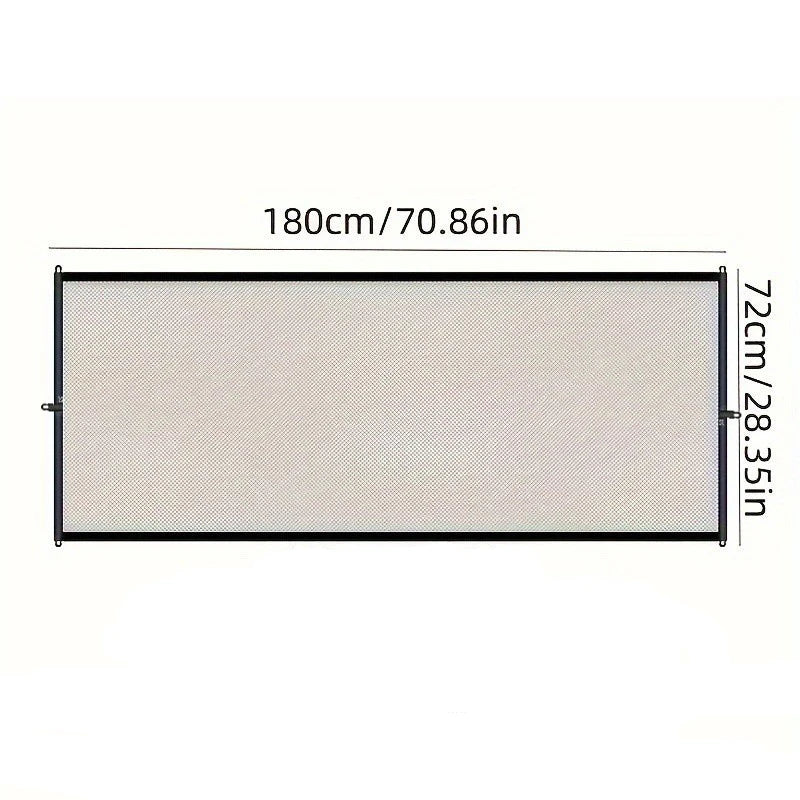 Versatile Pet Safety Mesh Barrier