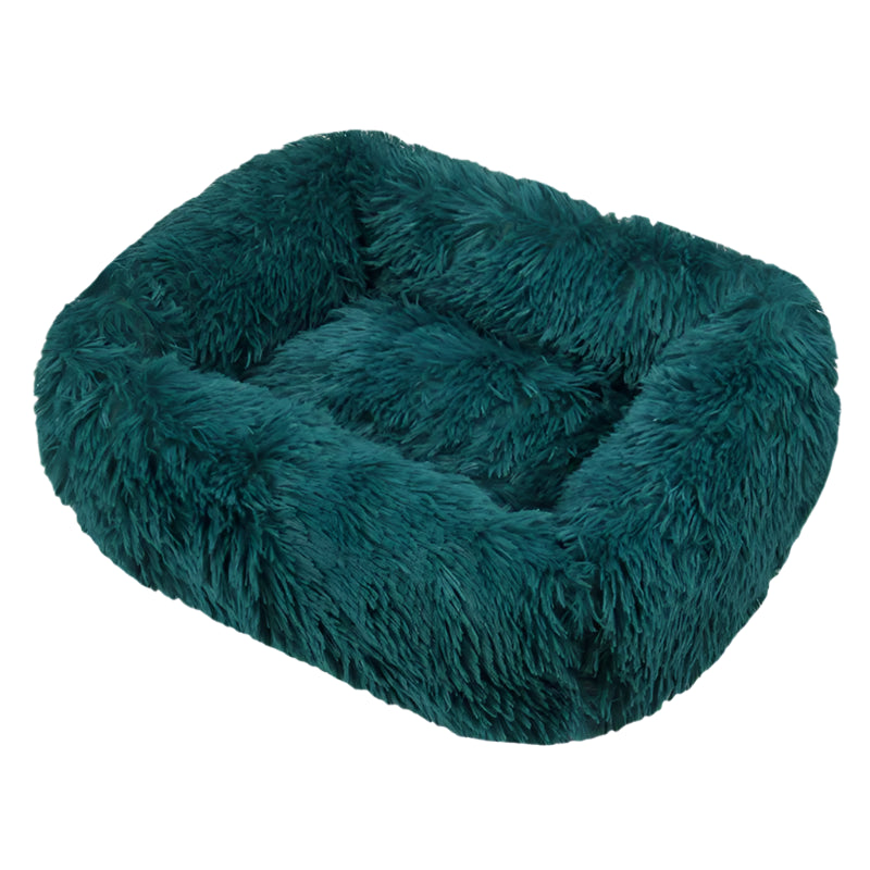 Luxurious Plush Bed - Machine Washable Pet Sofa for Dogs & Cats
