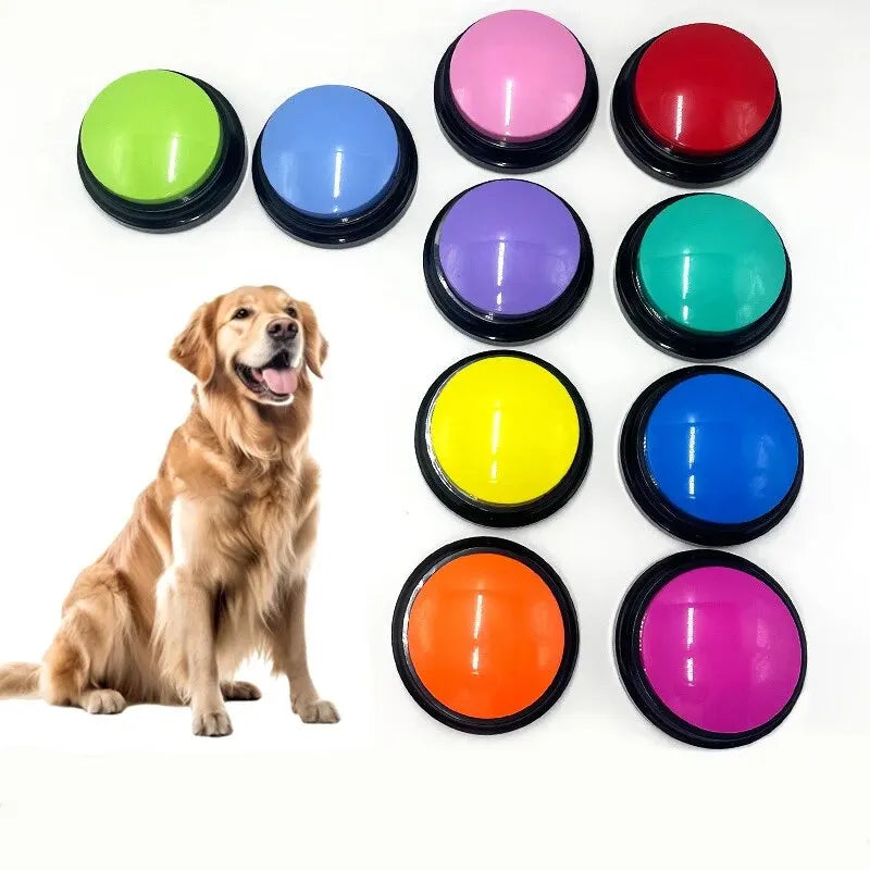Interactive Voice Recording Pet Button: Perfect for Training & Communication