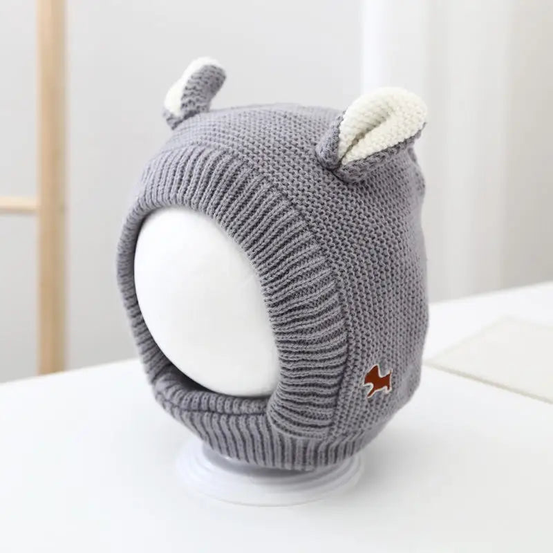 Cosy Dog Ear Protection Hat - Winter Knit Earmuffs & Anxiety Relief