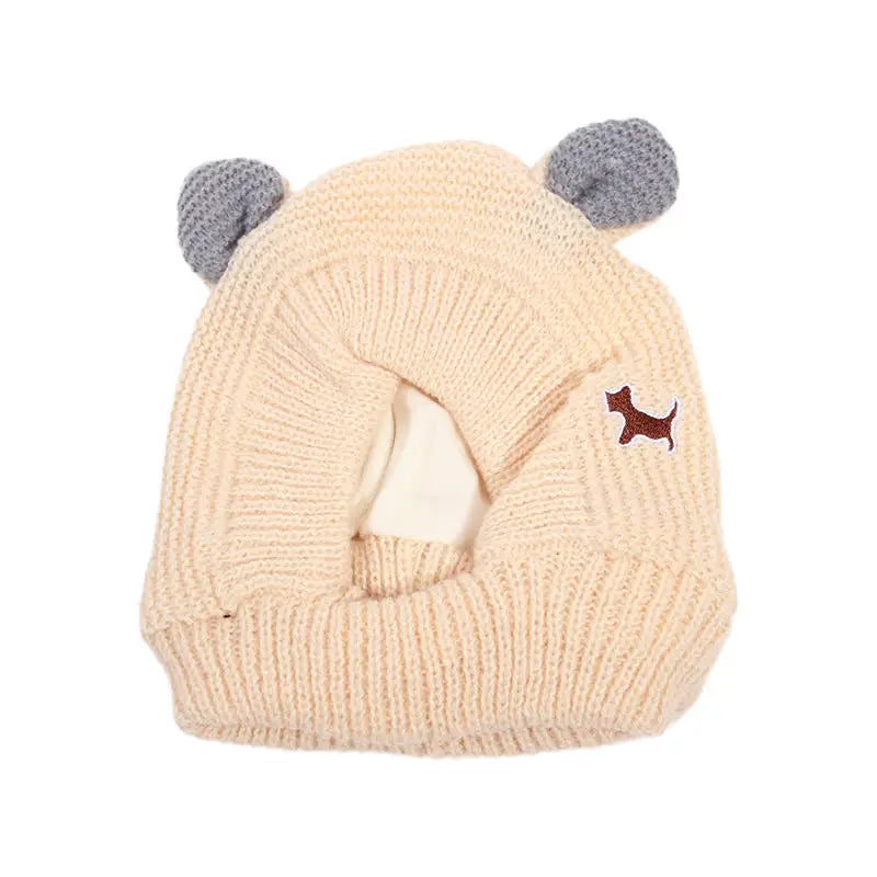 Cosy Dog Ear Protection Hat - Winter Knit Earmuffs & Anxiety Relief