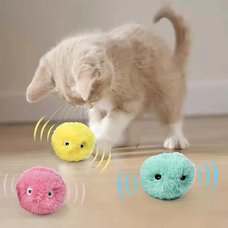 Interactive Sound Ball for Cats