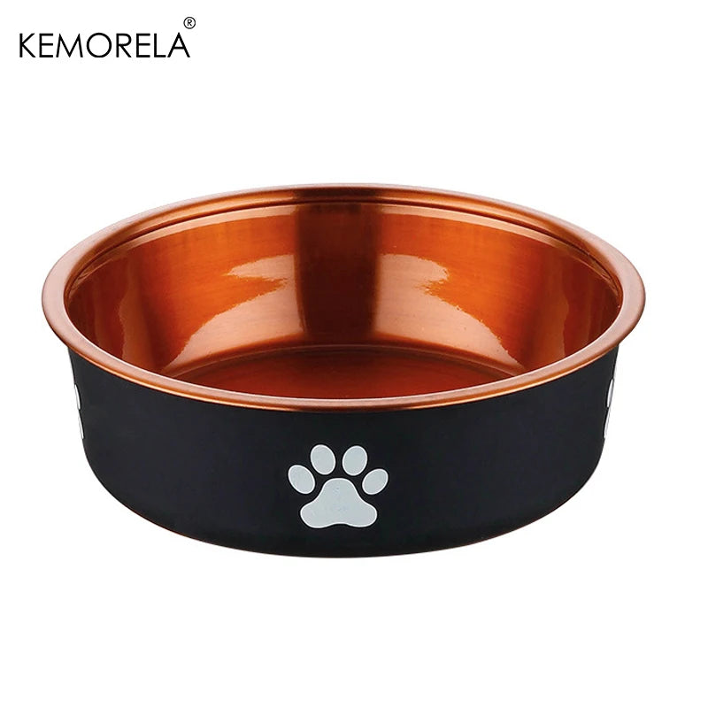 Anti-Slip Stainless Steel Pet Bowls: Comfort and Convenience for Dogs of All Sizes
