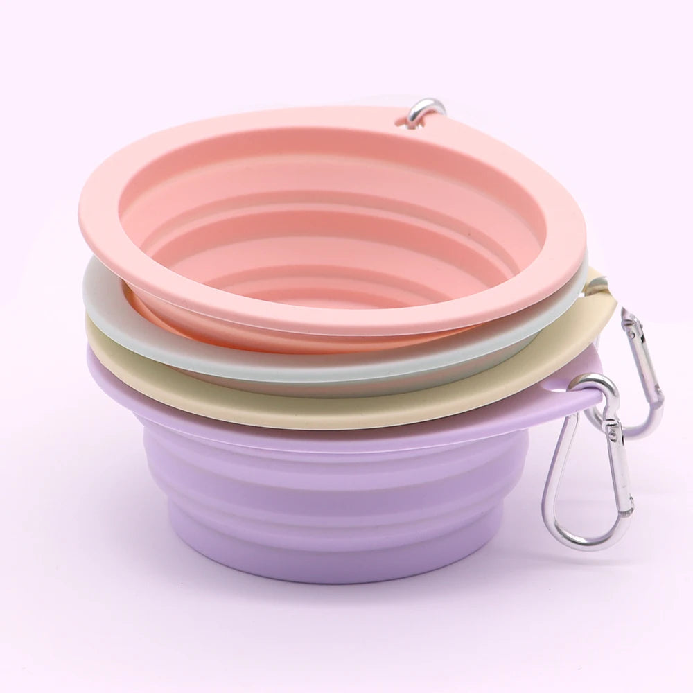 Portable Silicone Pet Bowl