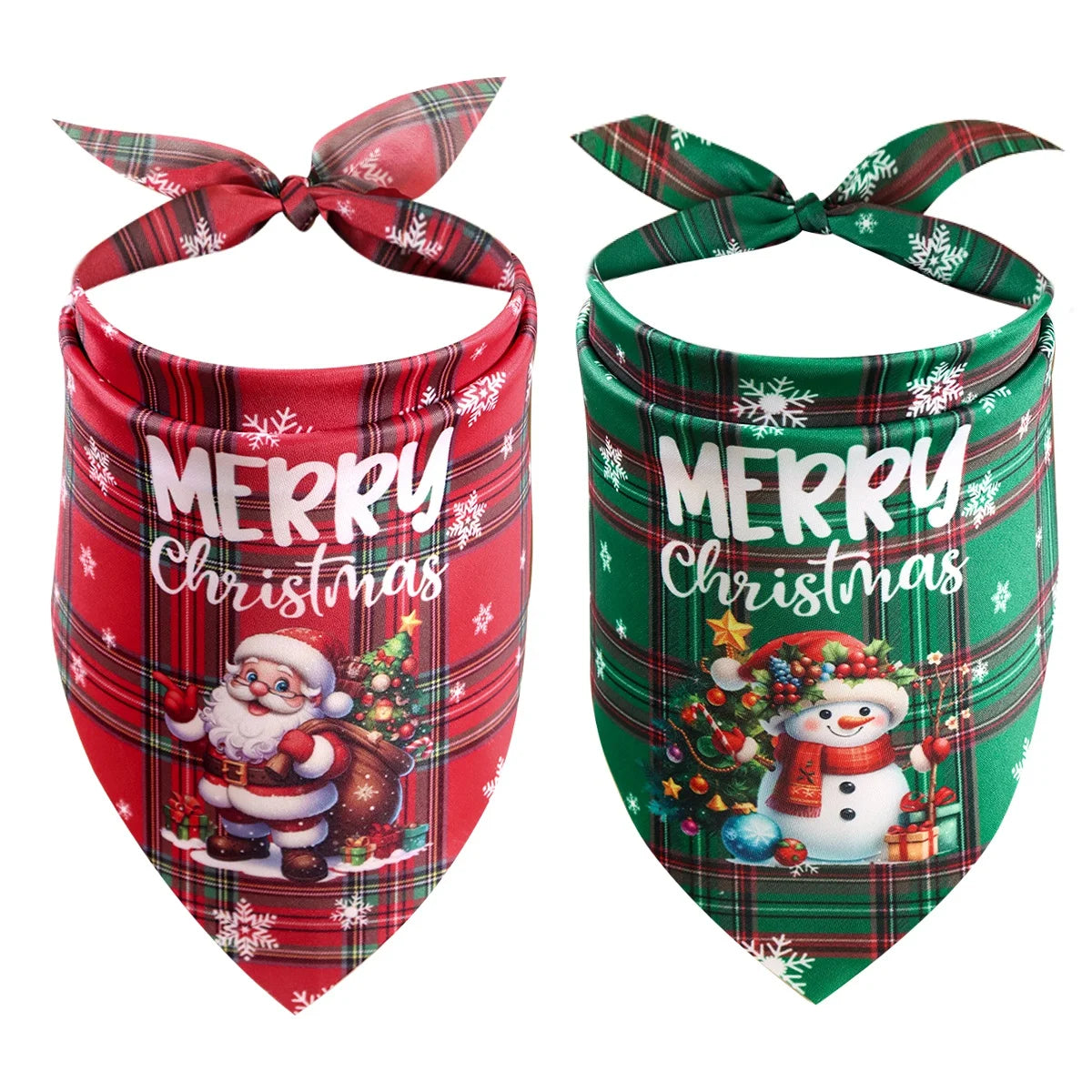 Festive Pet Bandana Collection