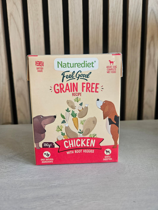 Naturediet Feel Good Grain Free Chicken - Wet Dog Food