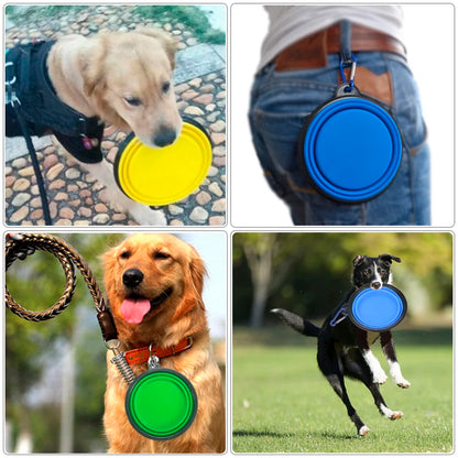 Collapsible Silicone Pet Bowl - 1000ml