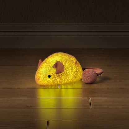 Interactive Light-Up Mouse Toy