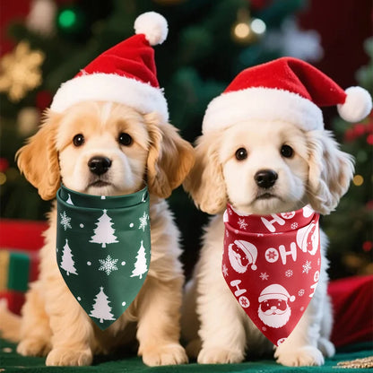 Festive Pet Bandana Collection