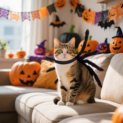 Halloween Spider Pet Costume – Dog & Cat Spider Cosplay