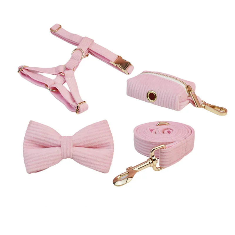 Light Pink Corduroy Walking Set