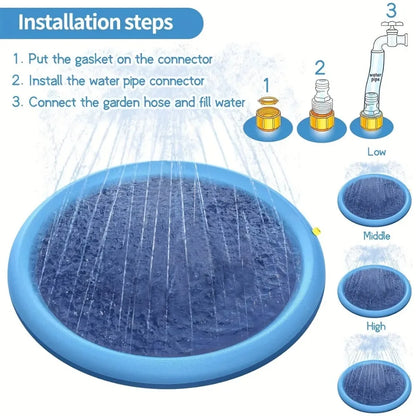 Spray & Splash Pet Pool