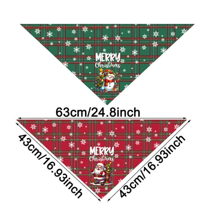 Festive Pet Bandana Collection