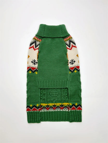 Knitted Pet Christmas Jumper